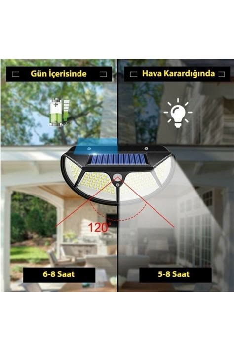 Genel Markalar Solar G Ne Enerjili Ledli Modlu Hareket Sens Rl