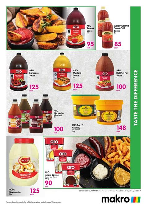 Makro Promotional Leaflet Valid From 20 07 To 27 08 Page Nb 7 Za