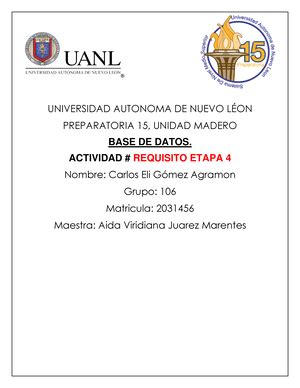 CEGA AR Etapa 3 LVM tarea UNIVERSIDAD AUTONOMA DE NUEVO LÉON