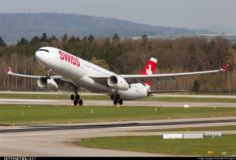 HB JHM Airbus A330 343 Swiss GeDo Photography JetPhotos