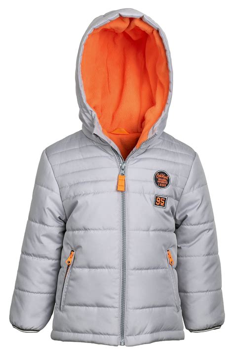 Oshkosh B'gosh - Osh Kosh Baby Toddler Boys Kids Hooded Fleece Lined ...