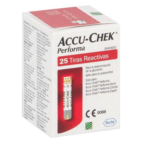 Tiras Reactivas Para Accu Chek Performa Pzas Medi Ci N