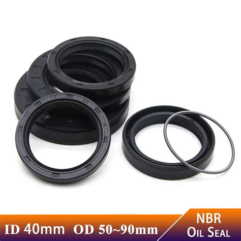 1pcs ID 40mm NBR Oil Seal TC40 50 52 55 56 58 60 62 64 68