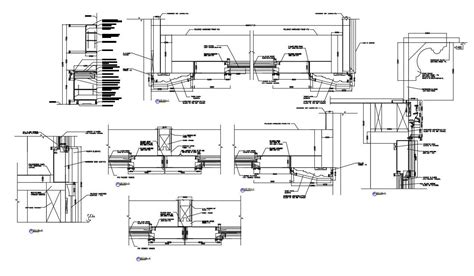 Door Lintel Section Plan CAD File - Cadbull