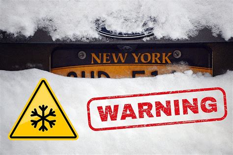 Winter Storm Warning Issued For Parts Of New York