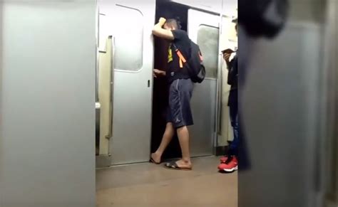 Viral Lalaki Binuksan Ang Pinto Ng Umaandar Na Tren Abante Tnt