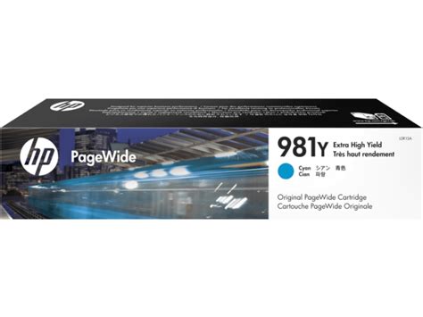 HP 981Y Extra High Yield Cyan Original PageWide Cartridge Shop HP