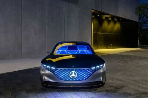 Mercedes Benzs New Electric Car Has The World S Coolest Front Grille