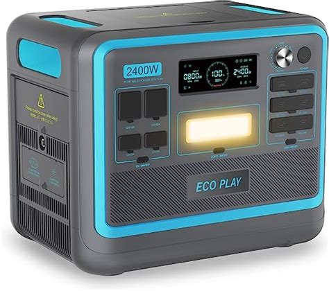 Amazon Portable Power Station 2400W Solar Generator 2048Wh