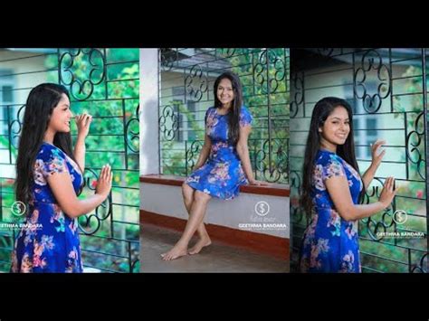 ModelLK Model Geethma Bandara Hot Photoshoot Vlog 41 YouTube