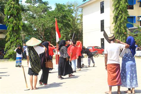 Aksi Teaterikal JAS MERAH UKM SENI IAIN Kendari