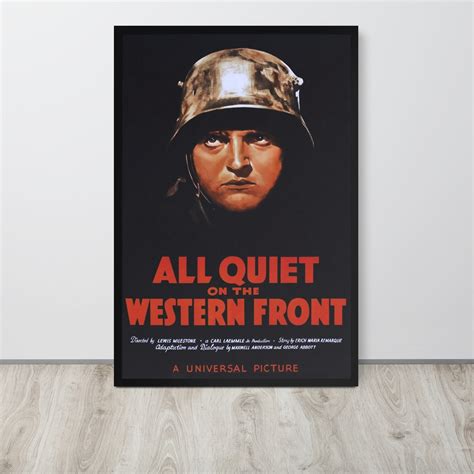 All Quiet on the Western Front 1930 Vintage Movie Poster - Etsy