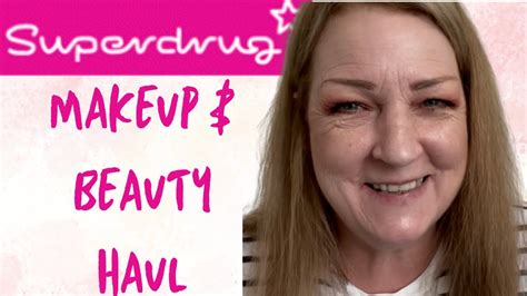 Superdrug Haul Makeup Beauty Toiletries YouTube