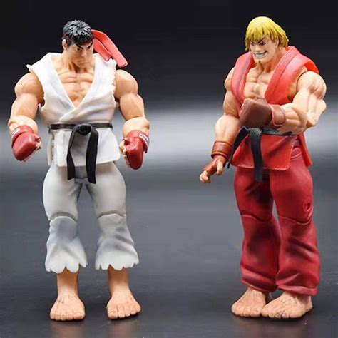 Anime Game Street Fighter Modelo Figuras De A O Brinquedos Boneca Do