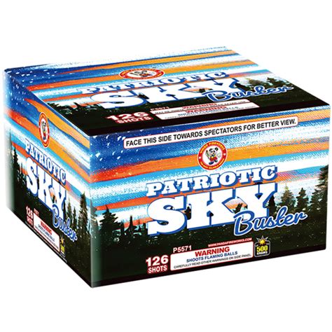 Patriotic Sky Buster America S Thunder Fireworks