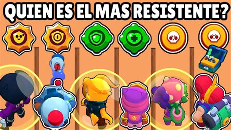 Cual Brawler Resiste Mas Usando Gadgets Ultimate Y Estelares Escudo