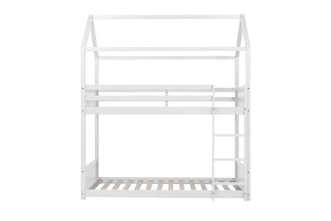 Home White Wooden Bunk Bed Charles Of Chester