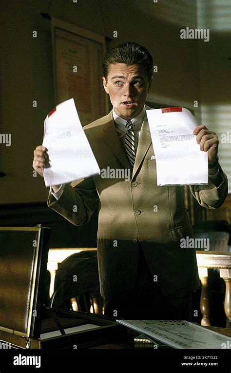 Leonardo Dicaprio Catch Me If You Can 2002 Stock Photo Alamy