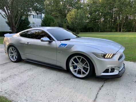 Ford Mustang Gt S550 Silver Vs Forged Vs02 Wheel Front