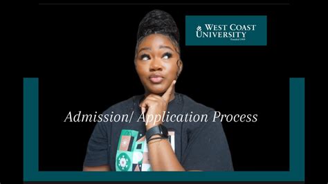 West Coast University Wcu Admissions Application Process Youtube