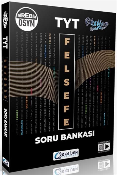 Oksijen Yayınları TYT Felsefe Soru Bankası Kitapİşler İşler