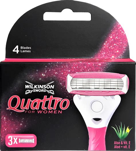 Produkt do depilacji WILKINSON Sword Quattro For Women Wkłady do