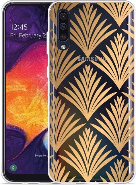 Cazy Hoesje Geschikt Voor Samsung Galaxy A Art Deco Gold Bol