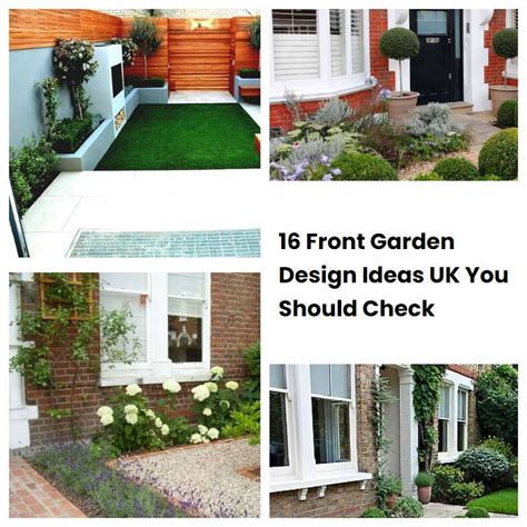 16 Front Garden Design Ideas UK You Should Check SharonSable