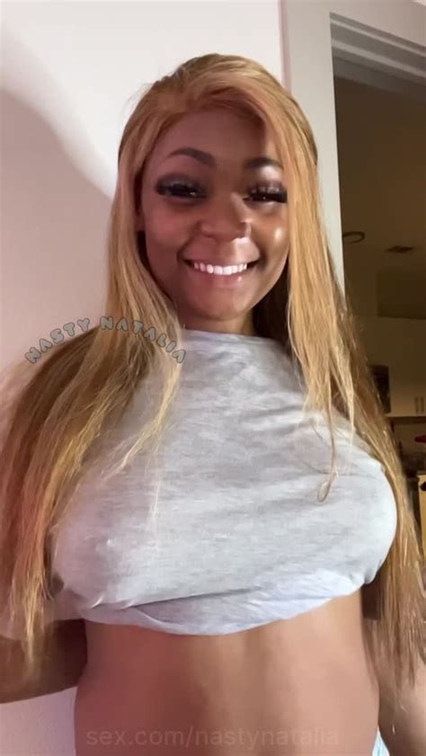 Nastynatalia I Hope You Like Black Girls Ebony Black Tits Boobs