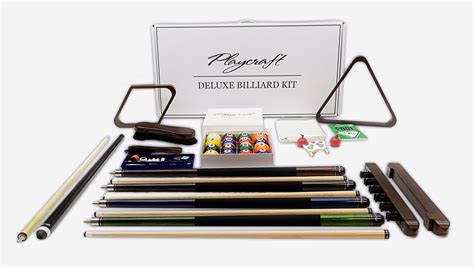 Deluxe Billiard Playing Equipment Set - Playcraft