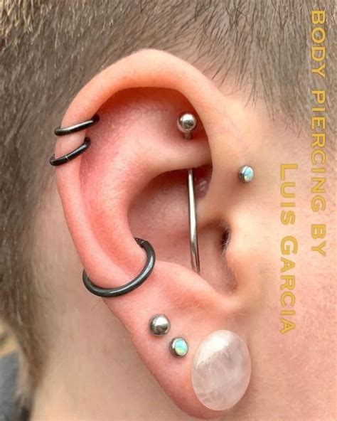 Pin by Murilo Ágatha on Muuu Earings piercings Cool ear piercings