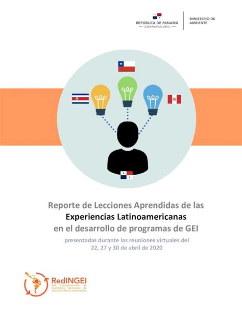 Pdf Reporte De Lecciones Aprendidas De Las Experiencias Reporte