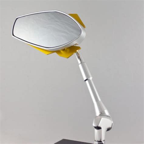 Buy YELLOW SILVER VIPER STYLE CUSTOM MOTORCYCLE NAKED BIKE MIRRORS PAIR In Taipei TW For US