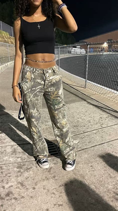 Outfit Inspo Cargo Camo Pants Camo Pants Outfit Camo Pants Camo