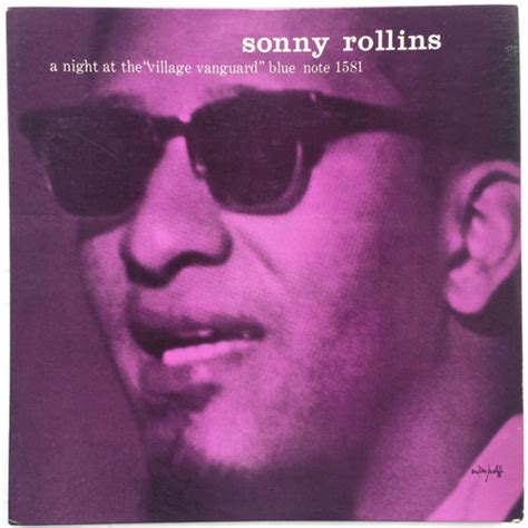 Vinyl Spotlight Sonny Rollins A Night At The Village Vanguard Blue