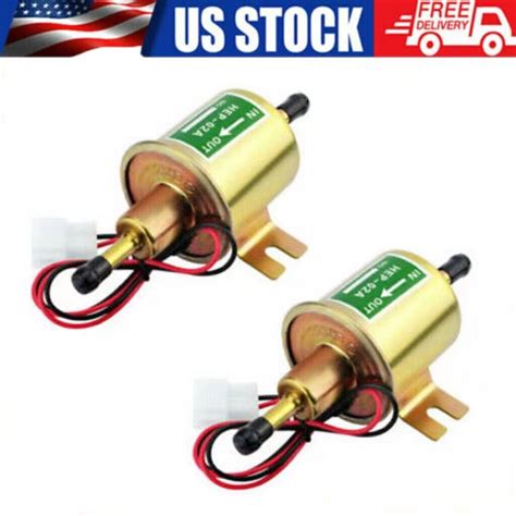 New And Used 12v Electric Fuel Pump Hep 02a Universal Inline Low Pressure Gas Diesel For Sale