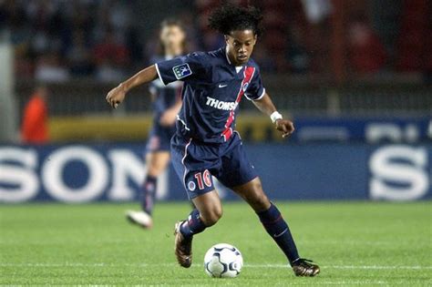 Ronaldinho's former PSG teammate reveals Brazilian only trained once a ...