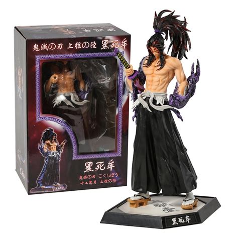 28 30cm Demon Slayer Kokushibou Anime Figure Tsugikuni Yoriichi Action