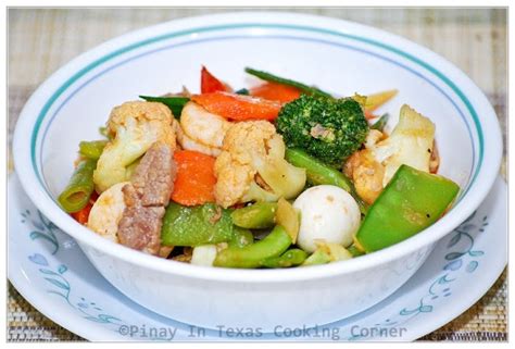 Chop Suey - Pinay In Texas Cooking Corner: Authentic Filipino Recipes ...