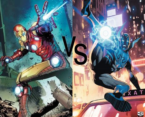 Cosmic Week Fight #7 - Iron Man vs Blue Beetle! | Comics Amino