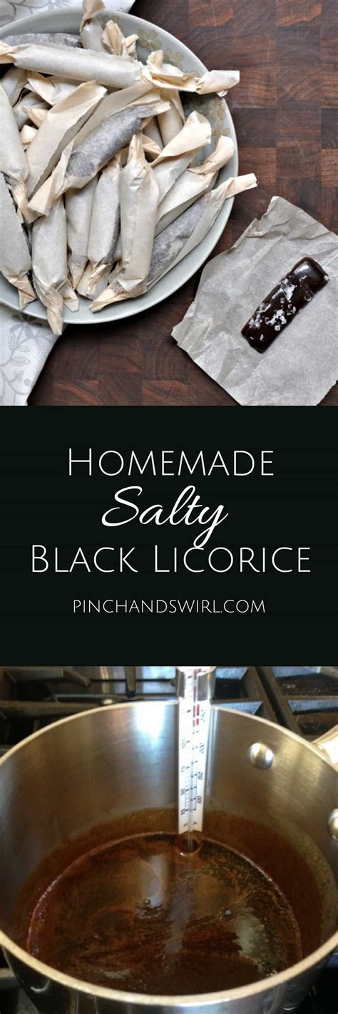 This licorice recipe is easy and tastes so much better than any black ...