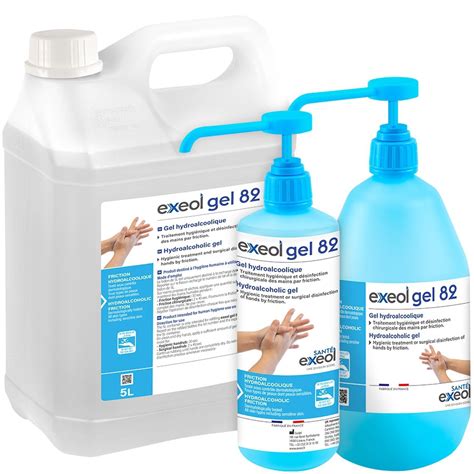 Gel Hydroalcoolique Exeol Gel