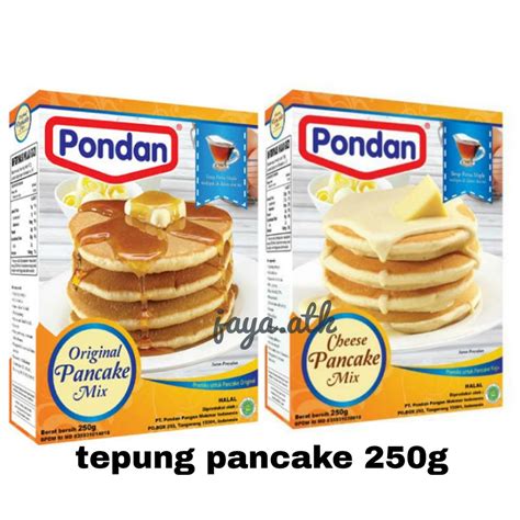 Jual TEPUNG PANCAKE INSTAN PONDAN ORIGINAL KEJU 250 GRAM PREMIX PANCAKE