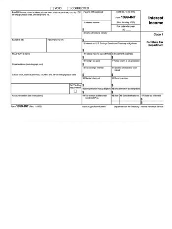 IRS 1099-INT Instructions ️ Get IRS Form 1099-INT 2023: Printable PDF ...