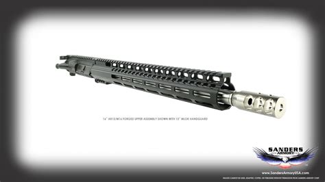 Match Grade Aac Blackout Stainless Steel R Upper Assembly With Bcg