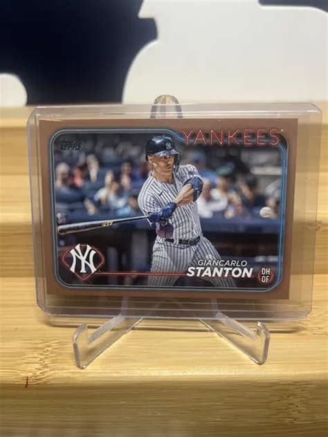 Bordure Dor E Giancarlo Stanton Topps Series Eur