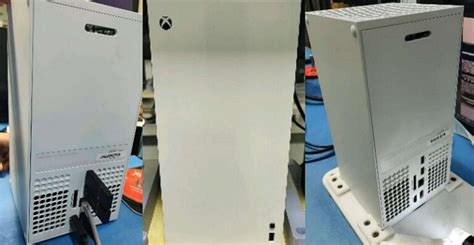 Xbox Series X Filtrado Un Modelo En Color Blanco Sin Lector