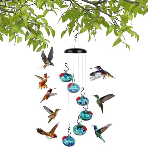 Amazon Btiztlla Charming Wind Chimes Hummingbird Feeders 2024 New