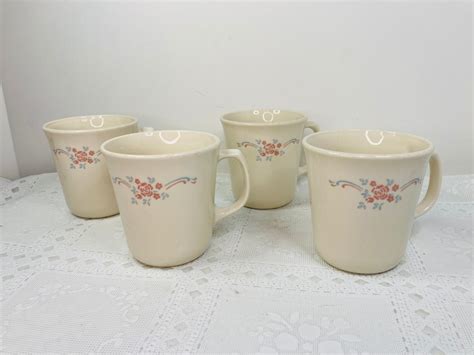 Corning Corelle English Breakfast Coffee Mugs Corelle English - Etsy