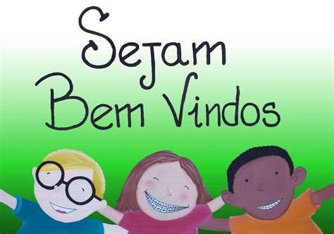 Cartaz De Boas Vindas Para Alunos Para Imprimir Ensino